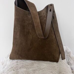 Tory Burch ROMY Hobo Suede Bag